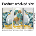 Decorative Elephant Ginkgo Leaf 3-Panel PVC Wall Sticker Set | Detail View 6