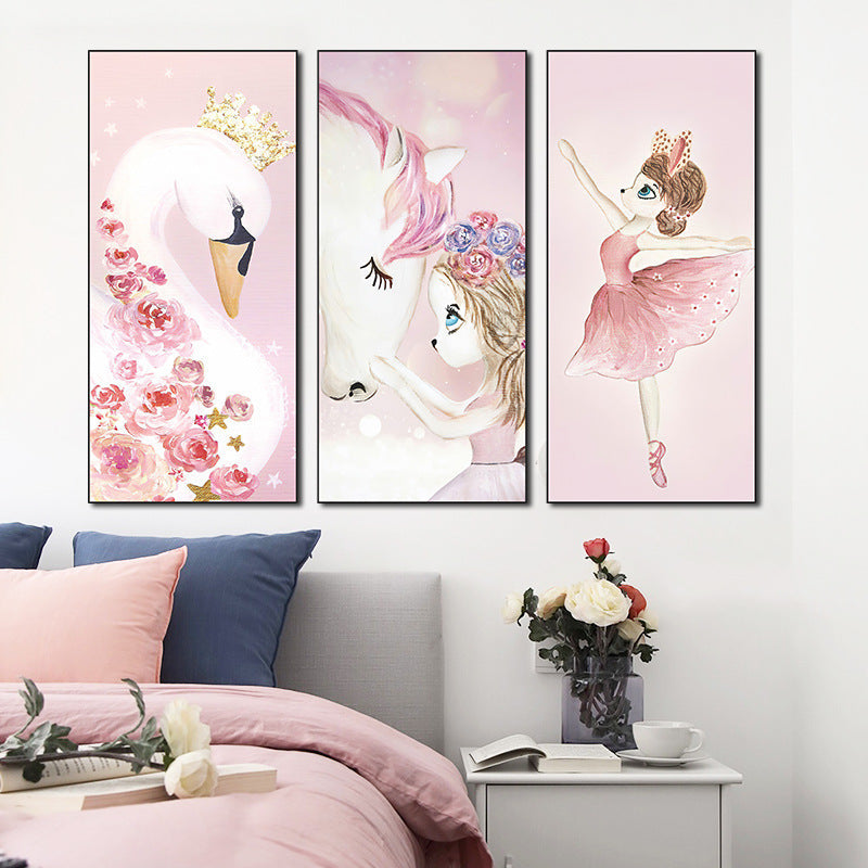 cute 3-Panel Wall Sticker Set | Detail View 2