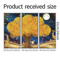 Golden Tree Deer 3-Panel Wall Sticker Set | Detail View 6