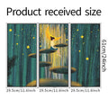 Fantasy Forest Fairy 3-Panel Wall Sticker Set | Detail View 6